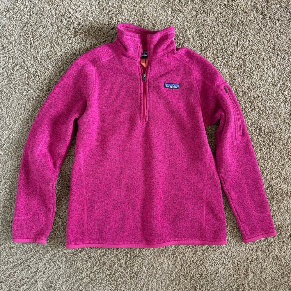Patagonia Womens Pink Fleece Jacket